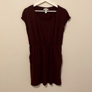H&M plum knit dress